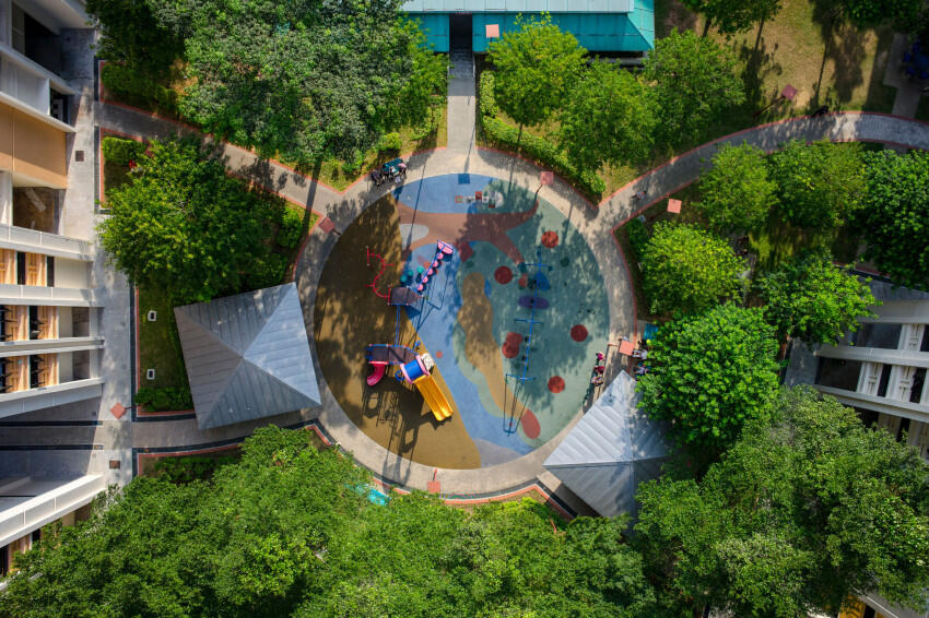 The Delightfulness of Playgrounds, as Seen From Above