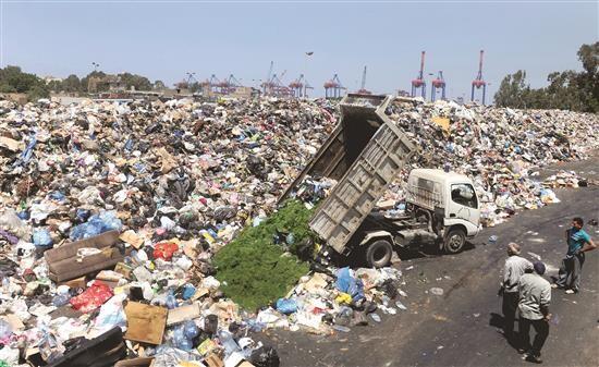 Waste to the streets of Beirut after 24 hours