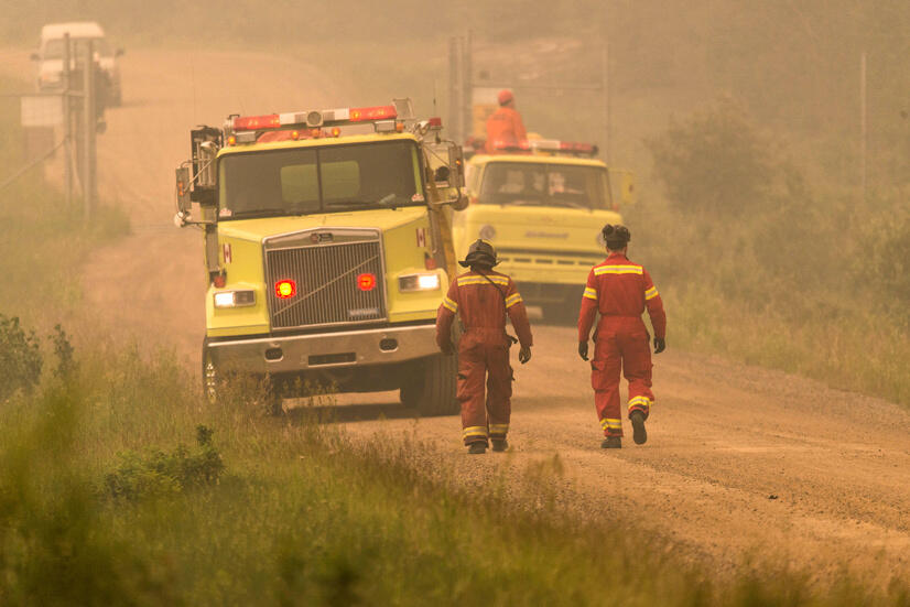 Massive wildfires in Canada