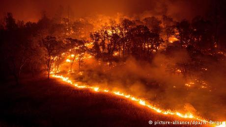 ‘ROCKY FIRE’ SCORCHES CALIFORNIA