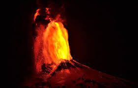 Calbuco volcano eruption in Chile