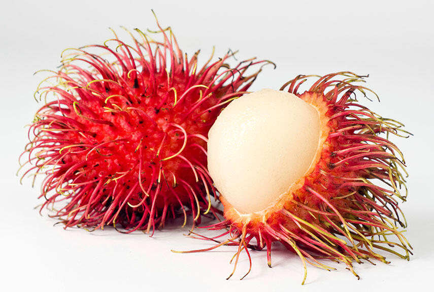 Rambutan, a weird beneficial fruit