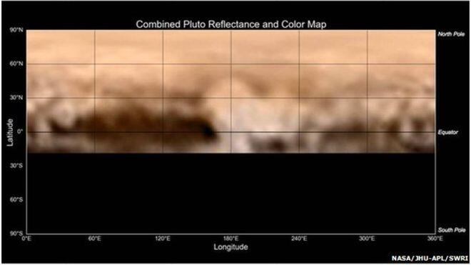 New Horizons: Pluto map shows ‘whale’ of a feature