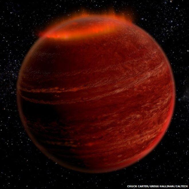 Aurora found around brown dwarf beyond our Solar System