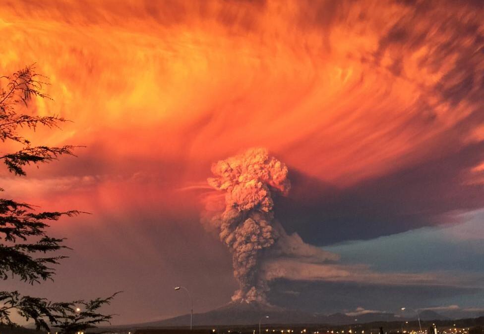 Calbuco volcano eruption Best Photo