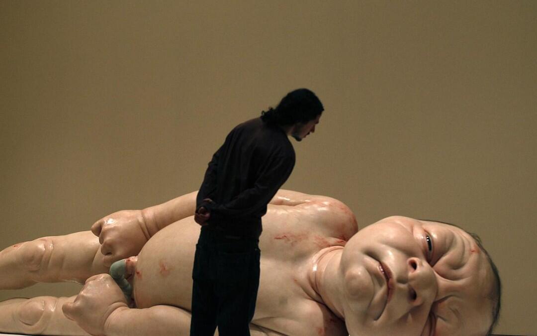 The Hyperrealistic Sculptures of Ron Mueck