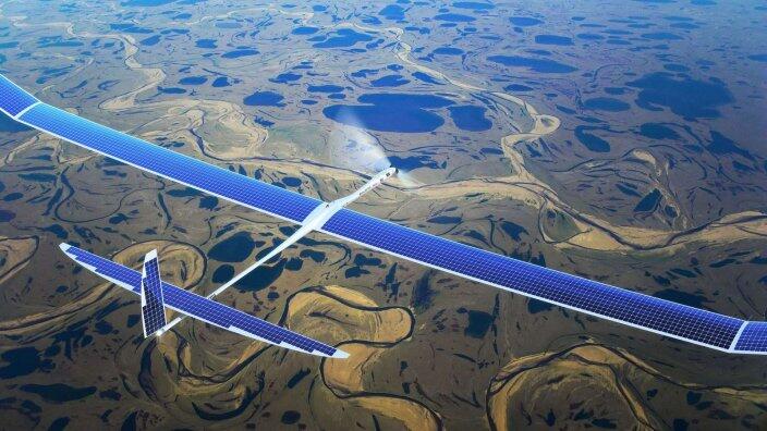 GOOGLE TESTS SOLAR-POWERED ‘5G’ INTERNET DRONES