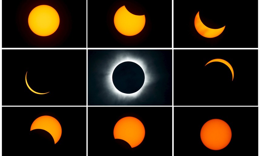 The Total Eclipse of the Sun …