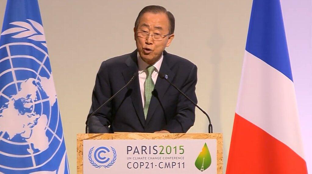 Allocution du Secrétaire général au Sommet de la COP21