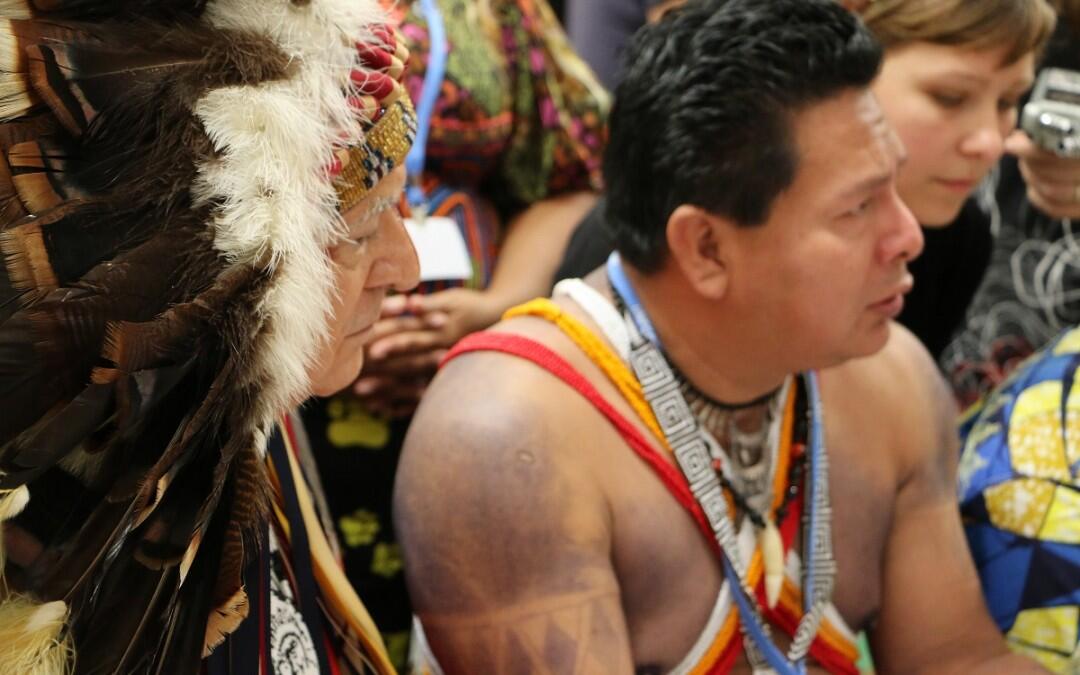 “The vision of indigenous peoples to climate change”