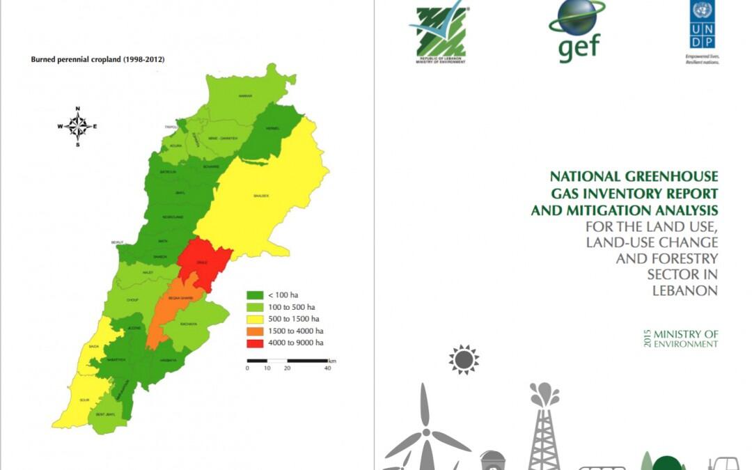 NATIONAL GREENHOUSE GAS INVENTORY REPORT AND MITIGATION ANALYSIS FOR THE LAND USE, LAND-USE CHANGE AND FORESTRY SECTOR IN LEBANON