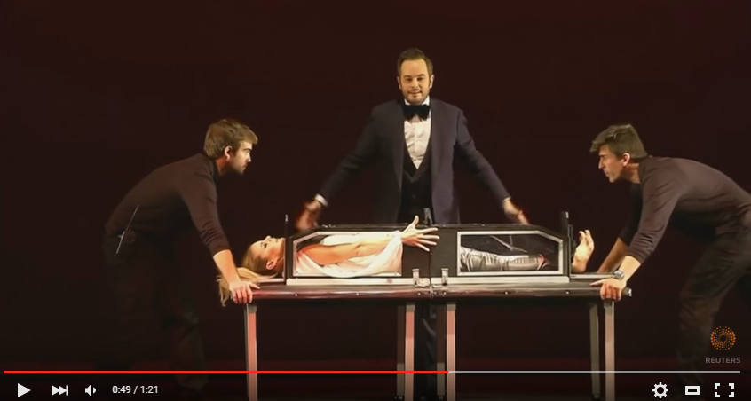 Spanish illusionist adds technology to his bag of tricks