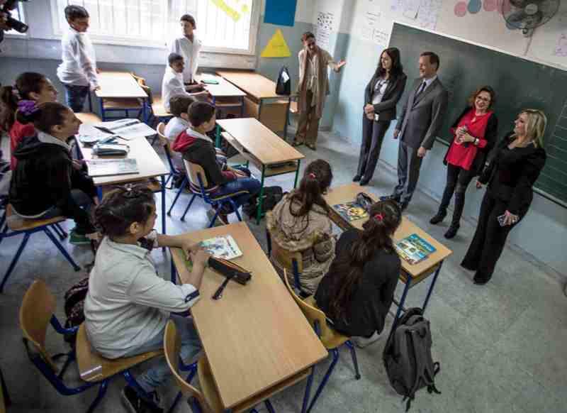 Bonne à l’école Uruguay Achrafié dans le cadre du programme RACE