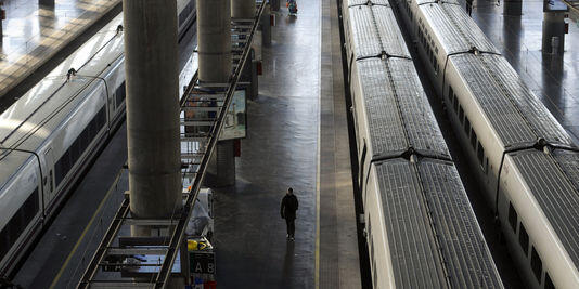 A Madrid, un « commando littéraire » dans le métro