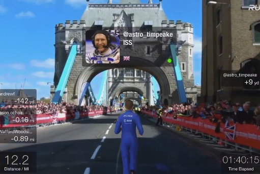 Astronaut Completes London Marathon From The International Space Station