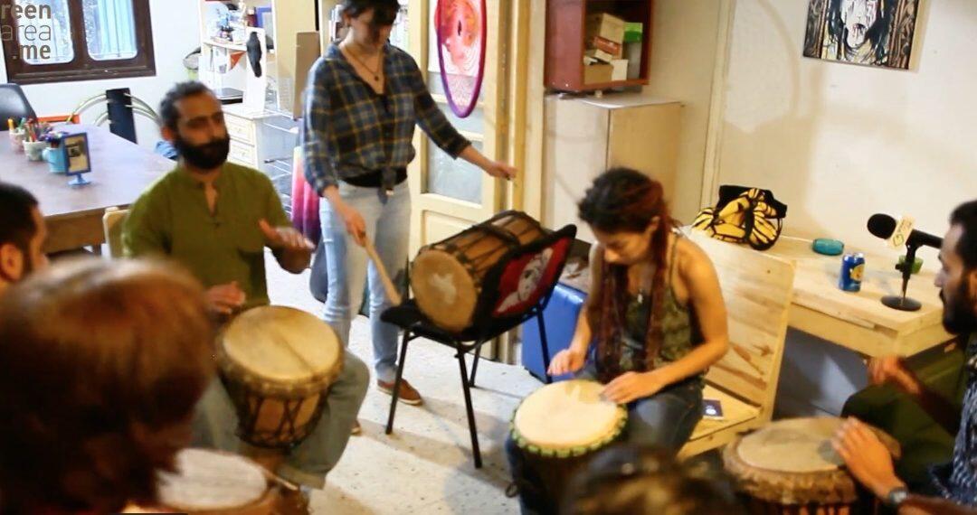 Djembé et percussion africaine à Beyrouth