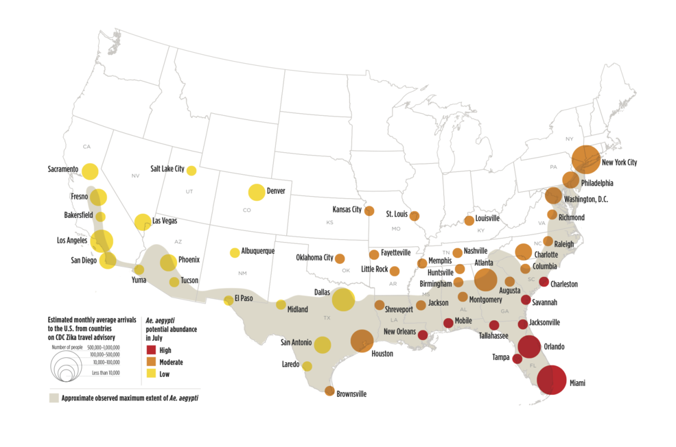 NASA Helps Forecast Zika Risk