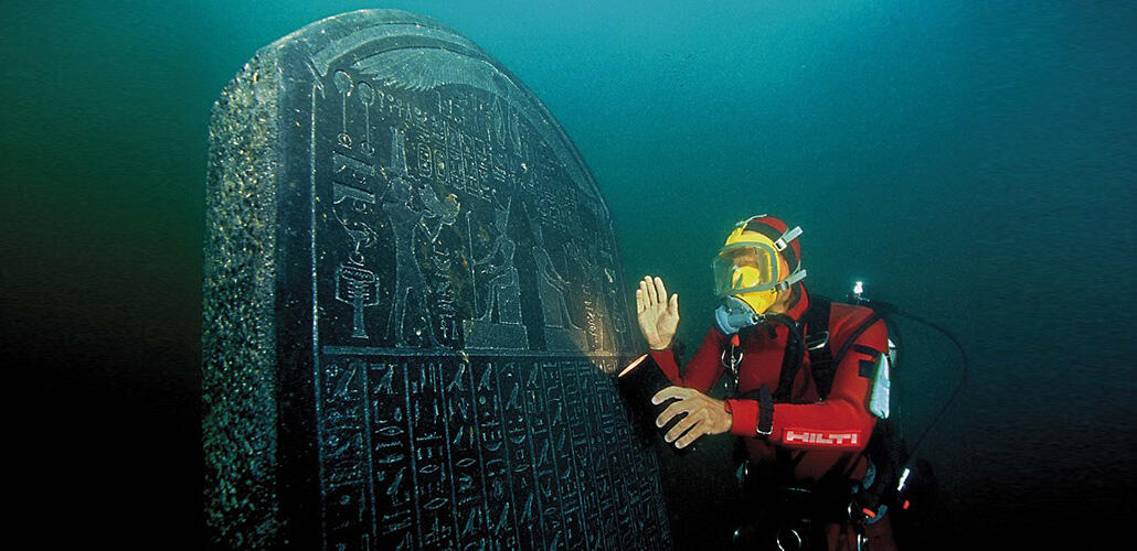 “Atlantis Egypt”, a 1000 years old city redeemed from the sea