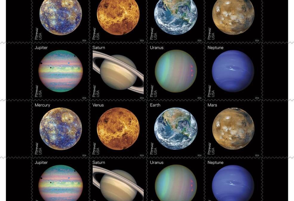 New Stamps Honoring NASA Planetary Discoveries Debut May 31