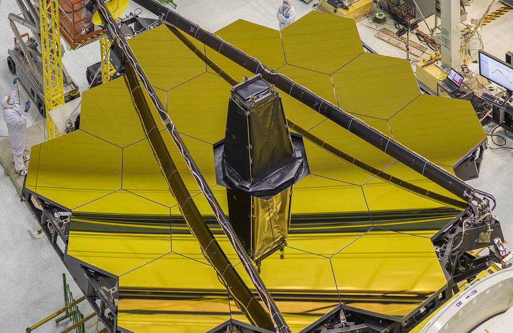 James Webb Space Telescope’s Golden Mirror