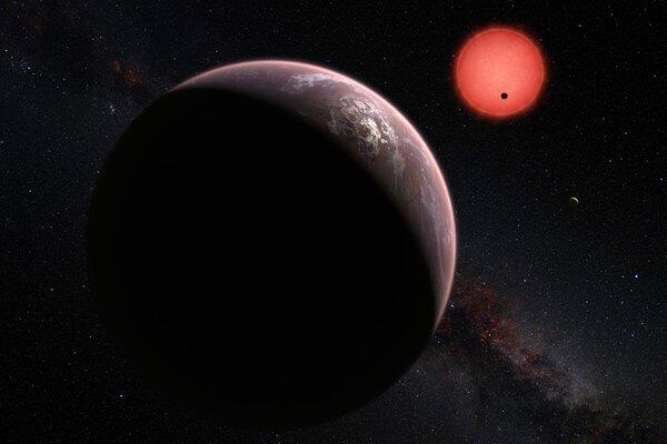 Three Earth-like planets found outside the Solar System