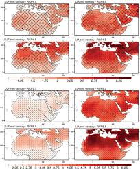 climate refugees.PRCP 4.5 and 8.5