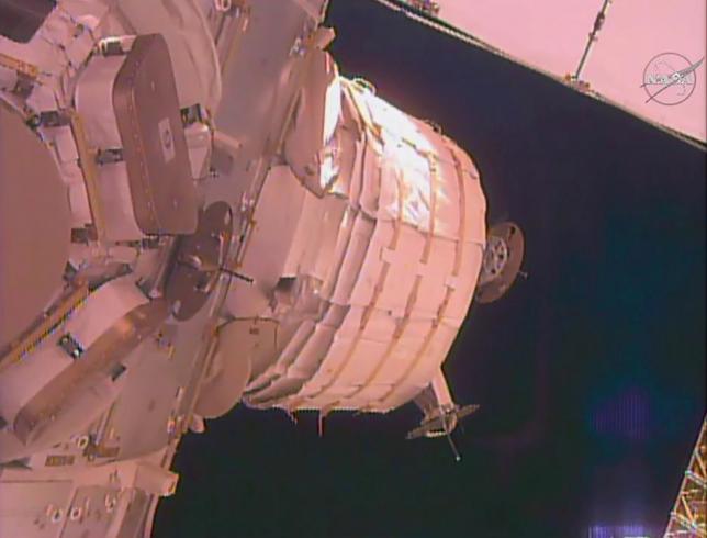 Prototype space station module inflated on NASA’s second try