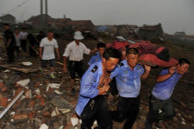 Tornade en Chine: au moins 98 morts, les secours s’activent