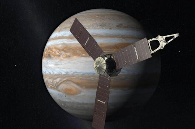 La sonde Juno prête pour un rendez-vous avec Jupiter le 5 juillet