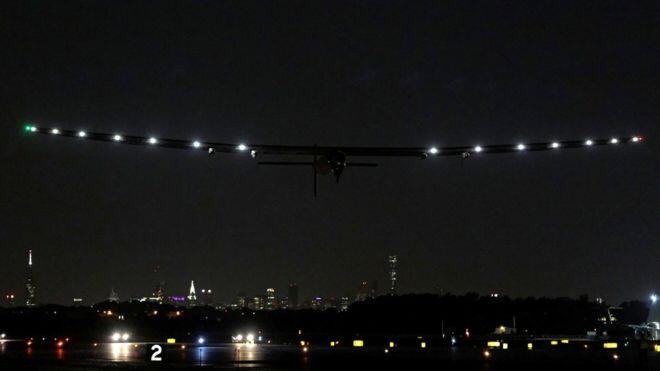 Solar Impulse sets off on 90-hour Atlantic crossing