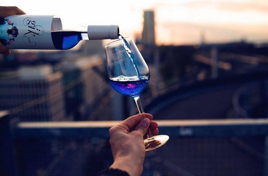 This Summer: Goodbye “Rosé”… Hello Blue Wine!!