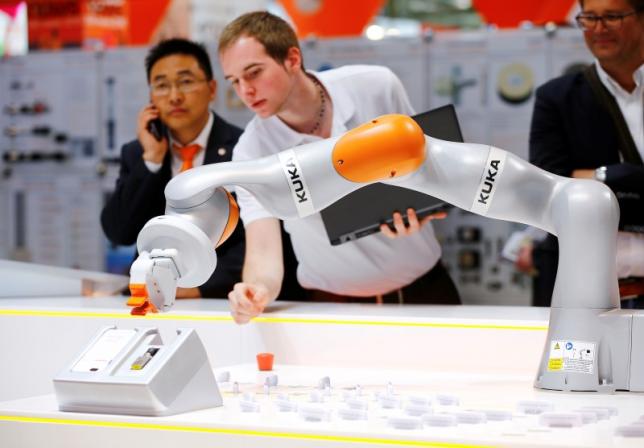 Chinese target Kuka would assess any European bid: report