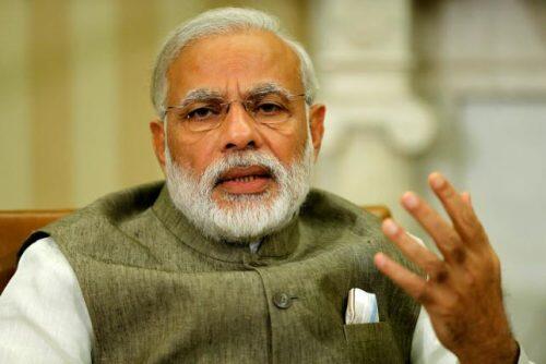 India's Prime Minister Narendra Modi delivers remarks to reporters after meeting with U.S. President Barack Obama in the Oval Office at the White House in Washington, U.S. June 7, 2016. REUTERS/Jonathan Ernst