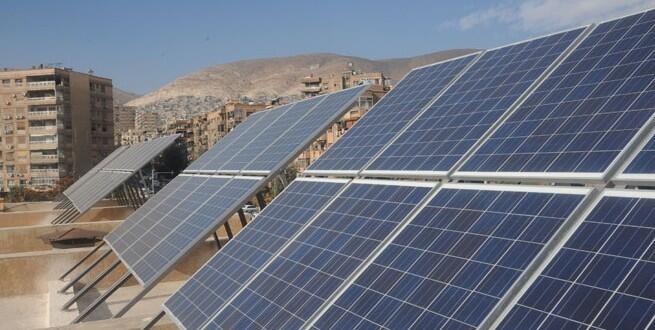 Investing in renewable energies in Syria