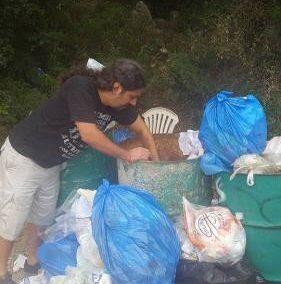 Tony Mousawwer found some dead cats in the rubbish bin