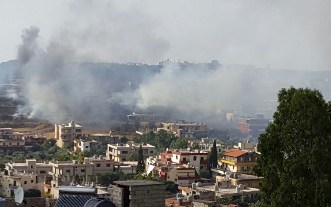 La Défense civile et les habitants maitrisent l’incendie de Berkayel