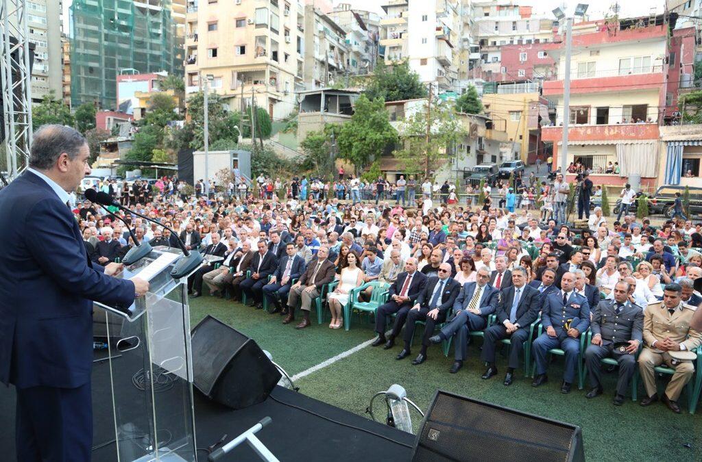 Pharaon inaugure le parc de Karm el Zeitoun