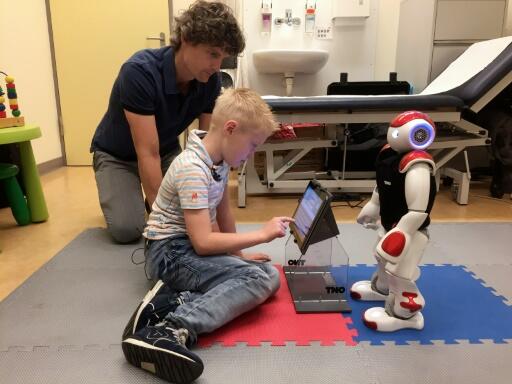 Charlie le robot, nouvel ami des enfants diabétiques