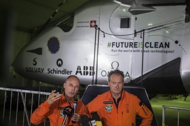 Bad weather and upset stomach force Solar Impulse team to delay final flight to Abu Dhabi