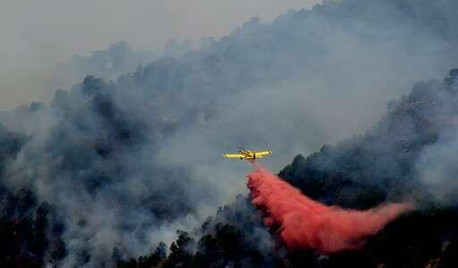 Spain calls in army as wildfire reaches nature reserve