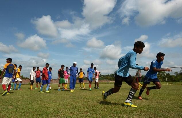 India’s red light youngsters go for football gold