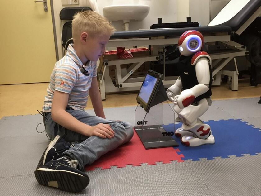 Charlie robot new best buddy for kids with diabetes