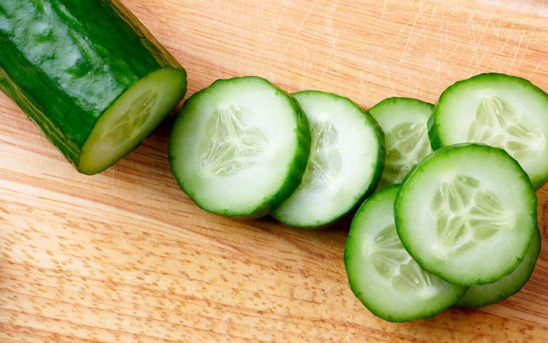 Did you know cucumbers are 96% water.