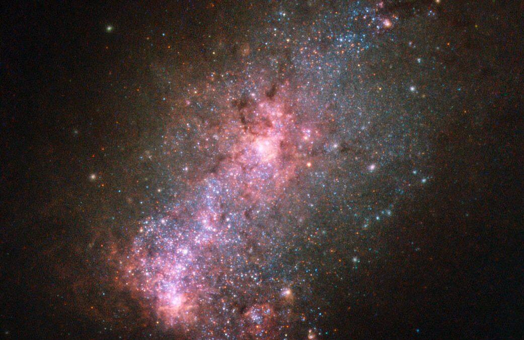 Hubble Views a Galaxy Fit to Burst