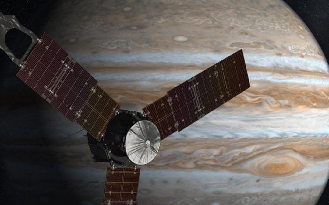 NASA’s Juno Spacecraft in Orbit Around Mighty Jupiter