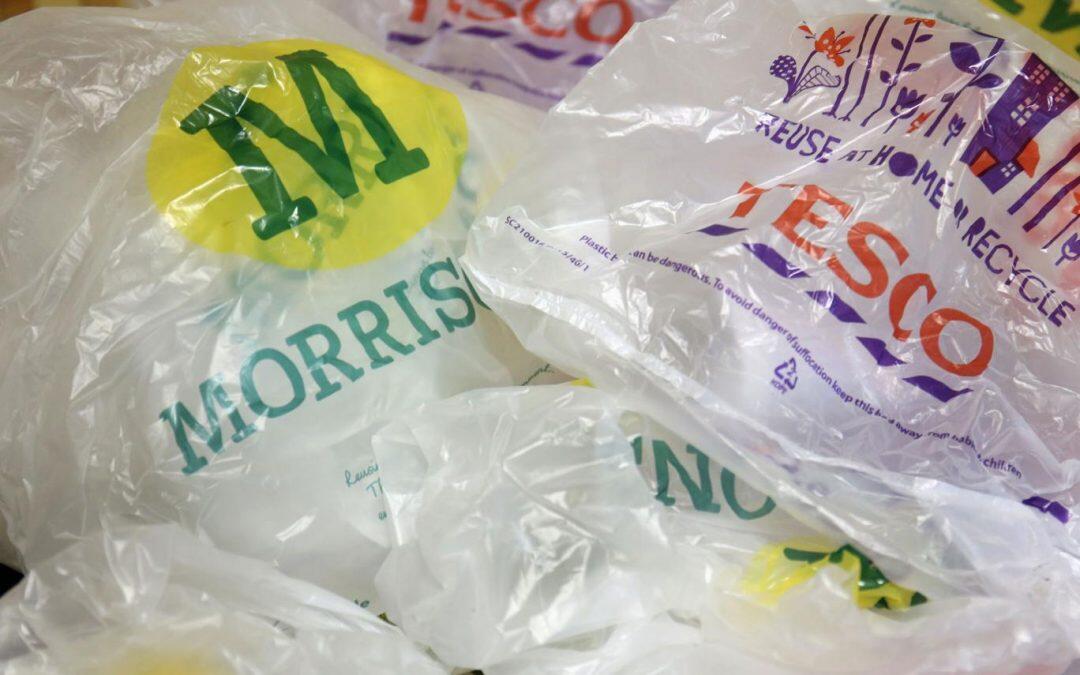 Five-pence charge has saved six billion plastic bags