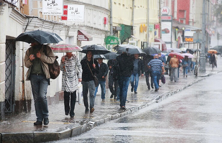 Moscow sets three precipitation records