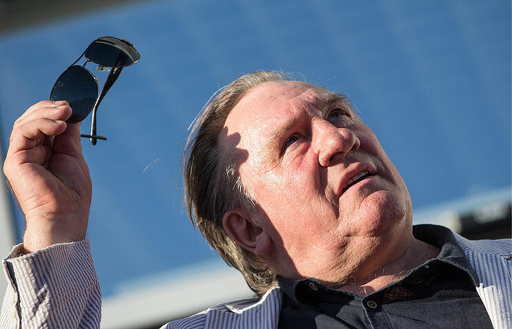 Gerard Depardieu opens cultural center in Saransk