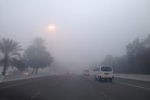 Heavy fog covers parts of UAE