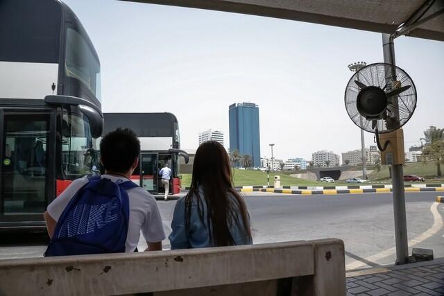 Solar-cooled bus stops to take heat out of commute in Sharjah